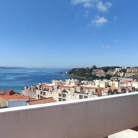 Atico Con Amplia Terraza Y Espectaculares Vistas Apartment Sanxenxo