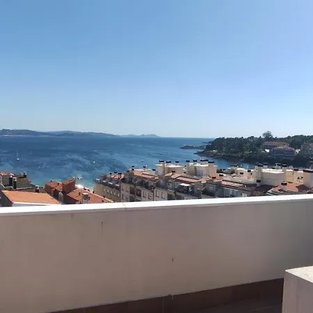 Atico Vixia Do Mar, Amplia Terraza Y Espectaculares Vistas Apartment Sanxenxo