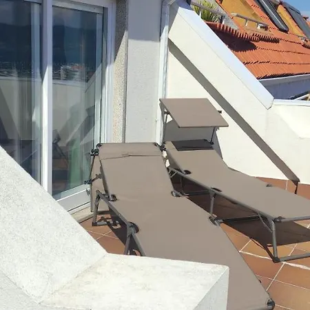 Atico Vixia Do Mar, Amplia Terraza Y Espectaculares Vistas * Sanxenxo