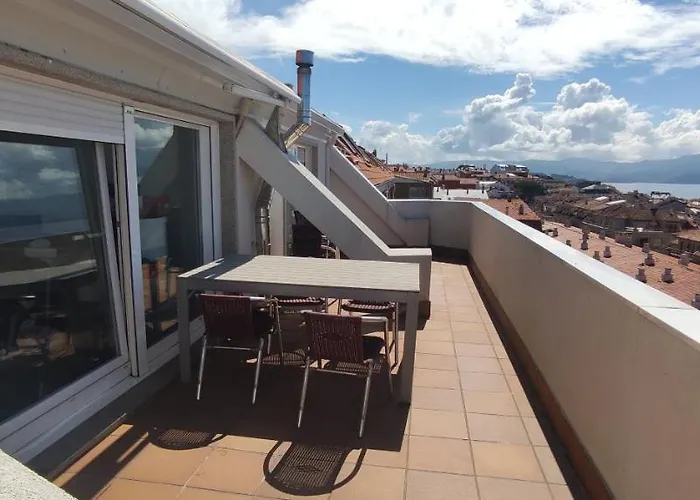 Διαμέρισμα Atico Vixia Do Mar, Amplia Terraza Y Espectaculares Vistas