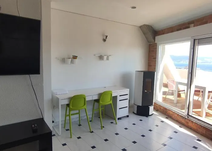 Διαμέρισμα Atico Vixia Do Mar, Amplia Terraza Y Espectaculares Vistas