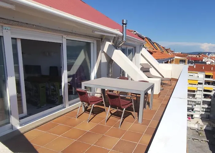 Atico Vixia Do Mar, Amplia Terraza Y Espectaculares Vistas Διαμέρισμα *